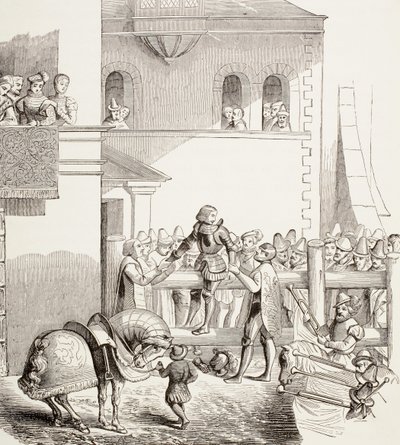 Degradación de un caballero, de 